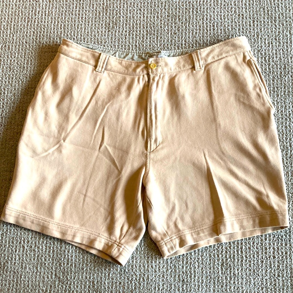 Zegna Sport Beige Tan Cotton Shorts - Sz 38